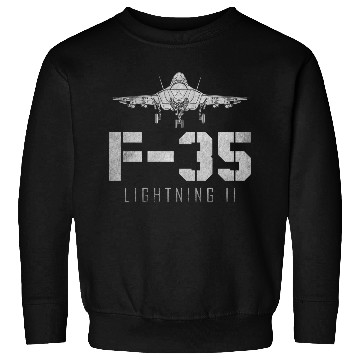 Discover F 35 Lightning II US Airborne Fighter Pilot Sweatshirts