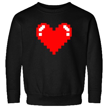 Discover Pixel Heart Gamer Gift Sweatshirts