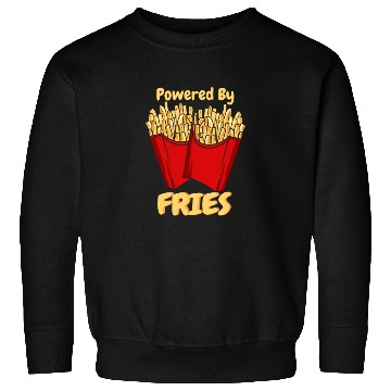 Discover French Fries: Powered With Fries Sweatshirts