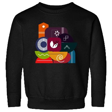Discover Abstract Geometric Shapes Sweatshirts