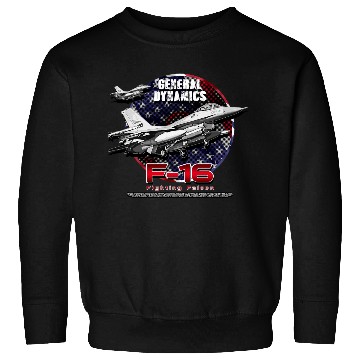 Discover F-16 Fighting Falcon General Dynamics Fighter Jet Sweatshirts