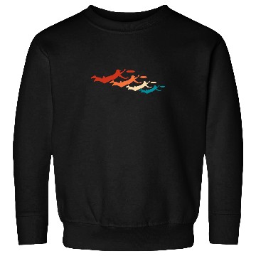Discover Ultimate Frisbee Retro Vintage Sweatshirts