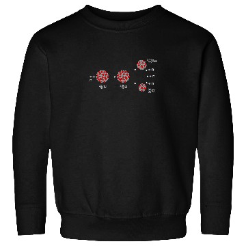 Discover uranium 235, Physics science nuclear Sweatshirts