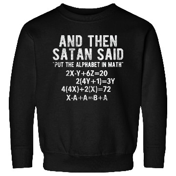 Discover Math Teacher Sweatshirts
