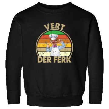 Discover Vintage Vert Der Ferk ? The Swedish Chef Men Sweatshirts