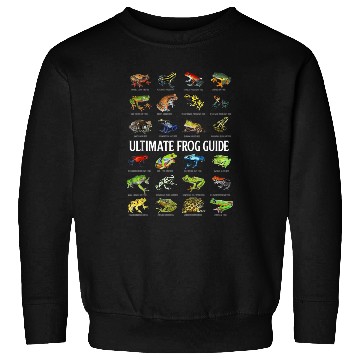 Discover Funny Frog Lovers For Kids Ultimate Frog Guide Sweatshirts