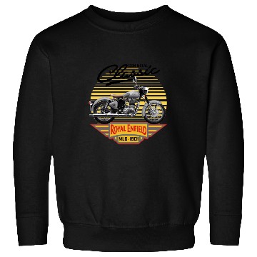 Discover Royal Enfield CLASSIC GUN METAL Sweatshirts