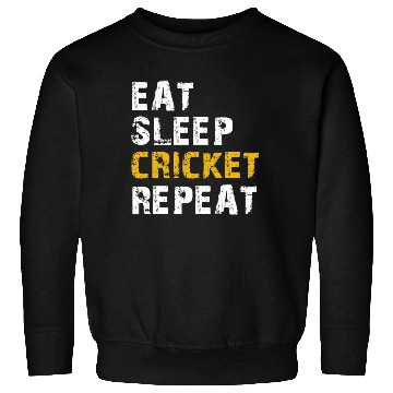 Discover eat sleep cricket Sweatshirts