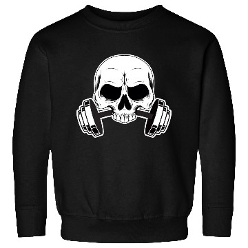 Discover Skull Gym Barbells Sweatshirts