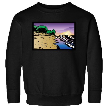 Discover Purple Twilight Indiana Dunes Poster Sweatshirts