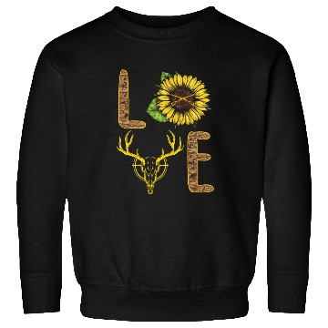 Discover Hunting Love Sunflower Sweatshirts