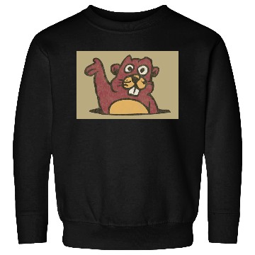 Discover Gopher Vintage Style Distressed (Gold) Sweatshirts