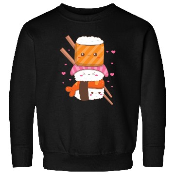 Discover Cute Anime Sushi Sweatshirts