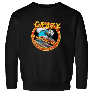 Discover crazy train logo Sweatshirts