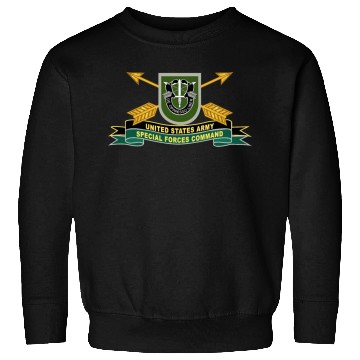 Discover Army US Army Special Forces Command Flash Sweatshirts