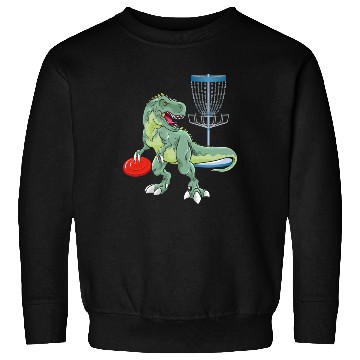 Discover Dinsosaur Disc Golf Funny Disc Golfer Gift Sweatshirts