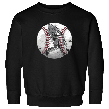 Discover Baseball Player Coach Bat And Ball Pitcher Catcher Sweatshirts