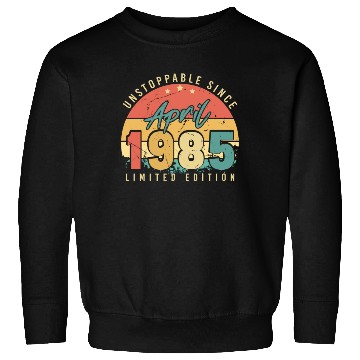 Discover April 1985 Limited Sweatshirts