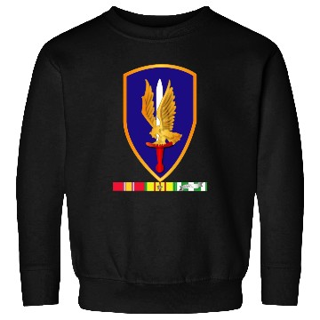 Discover Army 1st Aviation Brigade Vietnam w SVC wo Txt Sweatshirts