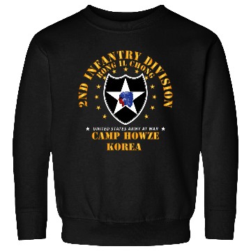 Discover Army 2nd Infantry Division Camp Howze wo DS Sweatshirts