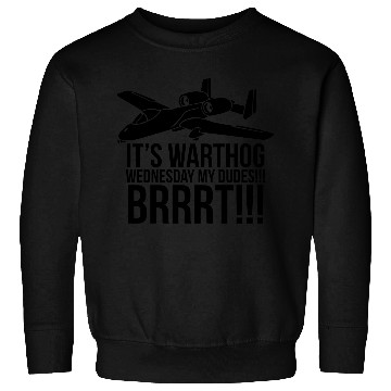 Discover IT S WARTHOG WEDNESDAY DUDES BRRRT Sweatshirts