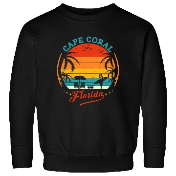 Discover Cape Coral Est.1973 Vintage Florida summer Gift Sweatshirts