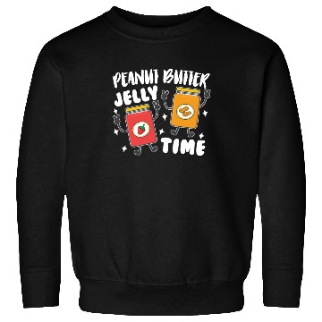 Discover Peanni Butter Jelly Time Friend Peanut Strawberry Sweatshirts