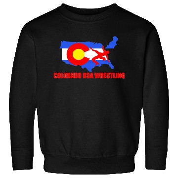 Discover Team USA Wrestling Colorado Division Sweatshirts
