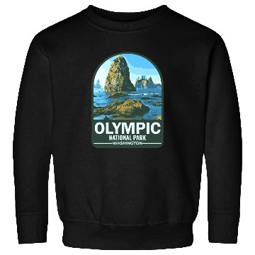 Discover OLYMPIC national park Washington usa Sweatshirts