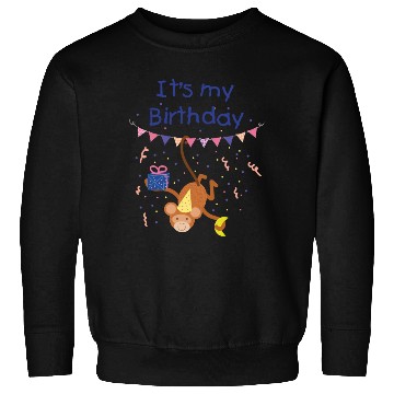 Discover Birthday Party Monkey Sweatshirts