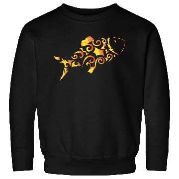Discover Artsy gold fish Sweatshirts