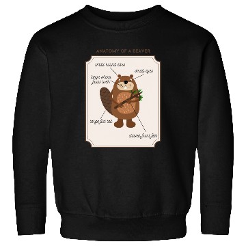 Discover Anatomy of a Beaver Sweatshirts