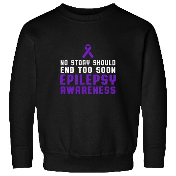 Discover Epilepsy Awareness Fun Beat Epileptic Warrior Sweatshirts