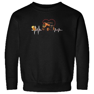 Discover Farm Farmer Rancher Drive Heart Beer Tractor Sweatshirts