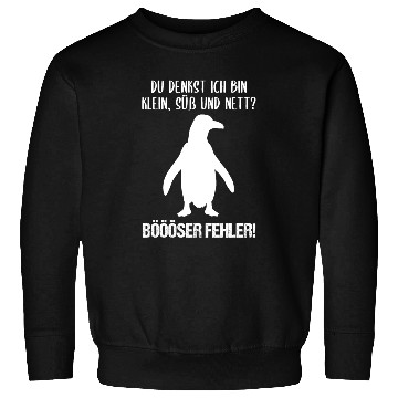 Discover Penguin Small Sweet Nice Funny Quote Gift Sweatshirts