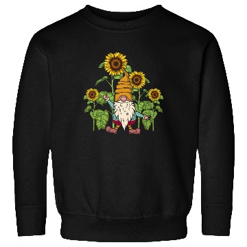 Discover Gnome Sunflower Gardening Gnomes Sweatshirts