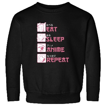Discover Sleep Anime Sweatshirts