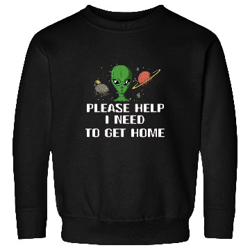 Discover Alien Gift Extraterrestrial UFO AREA 51 Sci-fi Sweatshirts