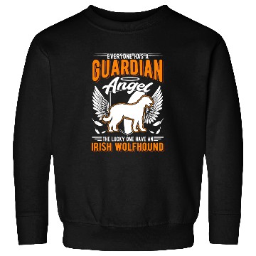 Discover Irish Wolfhound Guardian Angel Sweatshirts
