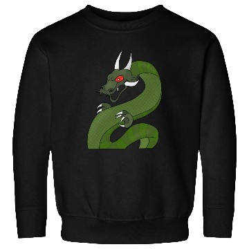Discover Dragon with red eyes Sweatshirts
