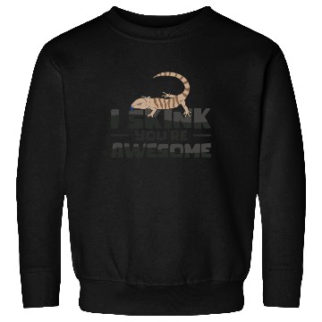 Discover Herpetology Skink Lizard Wildlife Reptile Sweatshirts