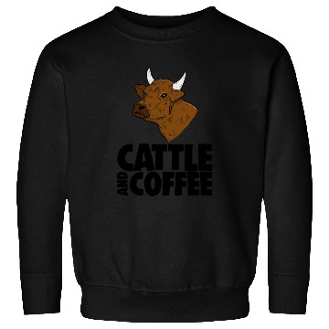 Discover Cattle And Coffee Sweatshirts