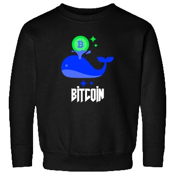 Discover Bitcoin whale Sweatshirts