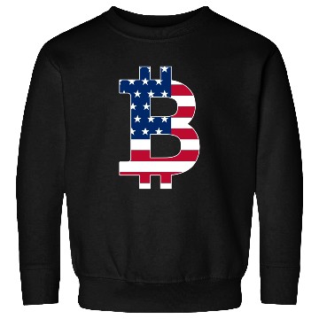 Discover BITCOIN in USA style Sweatshirts