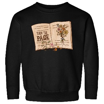 Discover Turn the page sublimation Sweatshirts