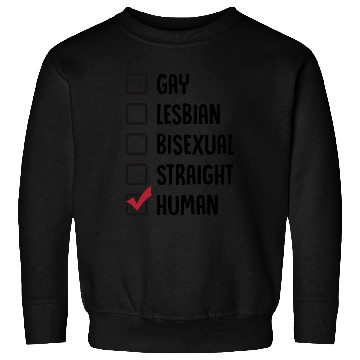 Discover Gay Lesbian Bisexual Straight Human Sweatshirts