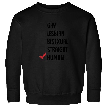 Discover Human Gender Checklist Sweatshirts
