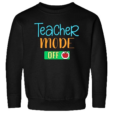 Discover Teacher Mode Off Tie Dye Leopard Last Day Sweatshirts