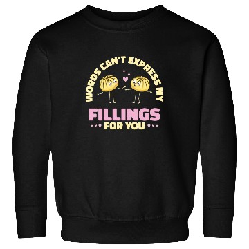 Discover Dim Sums Filling Asian Food Chinese Food Fan Sweatshirts