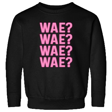 Discover Wae? Korean Question - Why? Sweatshirts